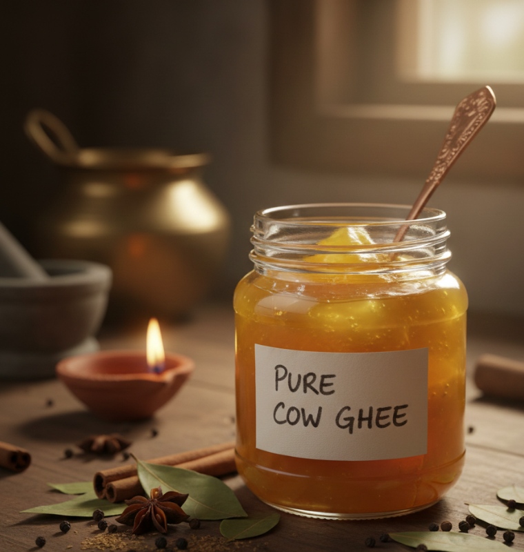 Pure Cow Ghee Leafnprotein